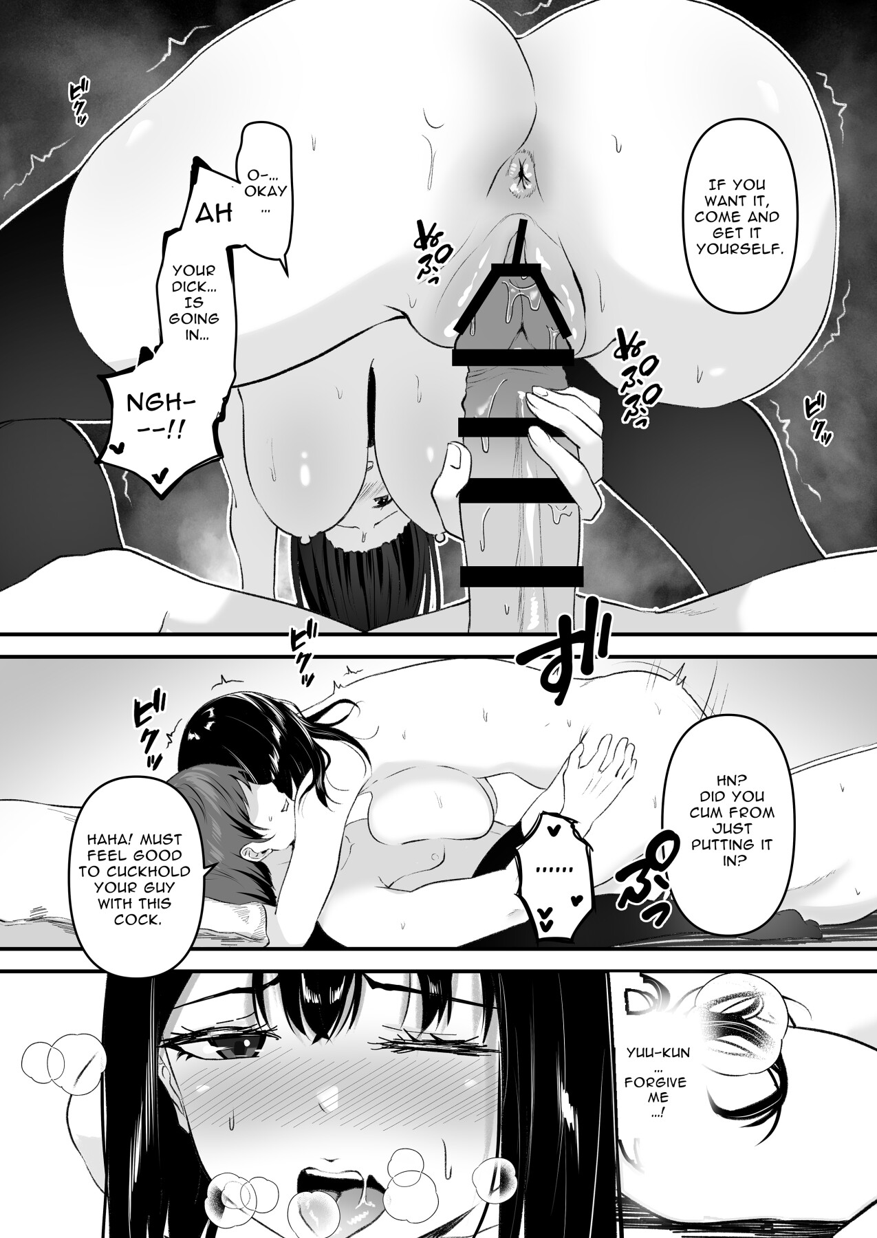 Hentai Manga Comic-Blackmailed JK Cucked Within The Week! ~sexual discipline for a girl protecting her boyfriend~-Read-20